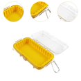 thumbnail image 6 of figatia Sealed Waterproof Shockproof Box, Dustproof Camping Box Carry Box Storage Case for Boating Outdoor Trips Survival Backpacking Yellow, 6 of 8