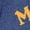 HEATHER NAVY, variant on - Applejack Logo - Girls Fitted Short Sleeve Tee