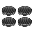 thumbnail image 1 of 4uds 60.5mm 63mm Rueda Centro Cubo Tapas Tapacubos Cubiertas Negro, 1 of 1