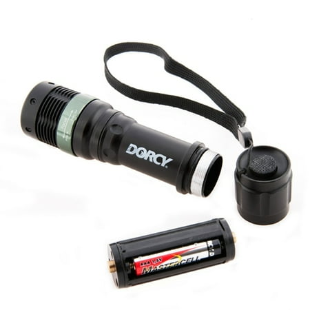 Dorcy 130 Lumens LED Water Resistant Optic Focusing Flashlight W/ Strobe 41-4280