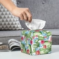 thumbnail image 6 of Rocae Flowers and Cactus for High-grade Leather Tissue Box, Exquisite Fashionable Design, Office Tissue Box, Waterproof Family Tissue Box, 6 of 8
