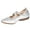 Silver, variant on TOWED22 Women Flats,Women's Ballet Flats Foldable Slip On Flats Shoes for Women Comfortable Ballerina Dressy Shoes with Bow Tie,Red