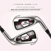 MaxKare Womens Golf Club Set 8-Piece, Includes Driver, Stand Bag, 3 Head Covers, Right Hand, Red
