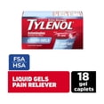 thumbnail image 3 of Tylenol Extra Strength Acetaminophen Liquid Gels, Fast, Strong Relief, Gentle on Stomach, 18 Count, 3 of 15