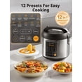 thumbnail image 2 of COMFEE' Rice Cooker, 4 Cups Uncooked, 8 Cups Cook, 2 of 7