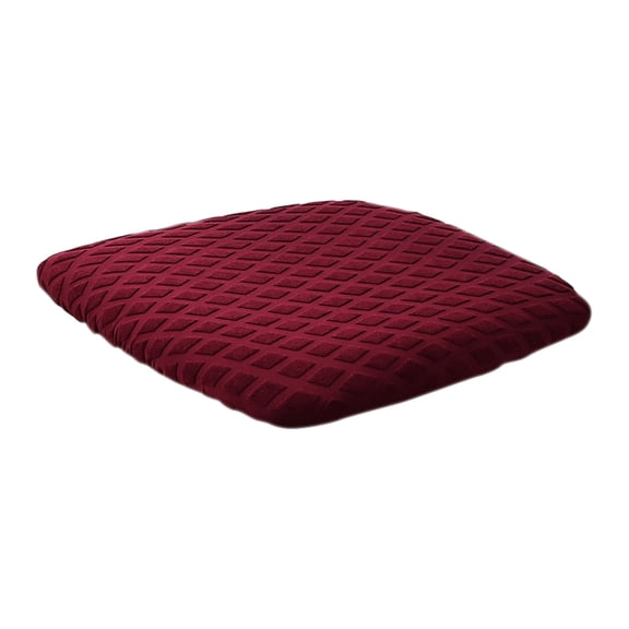 Elastic Stretch Chair Covers Slipcovers for Dining Room Chairs,Durable Anti-Dust Seat Cushion Cover Protective Solid Color Easy to Clean for Kitchen Bench Stool Furniture Decor