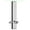 Bright Chrome, variant on Grandeur 803057 Fifth Avenue Solid Brass Tall Plate Right Handed Dummy Door Lever Set -