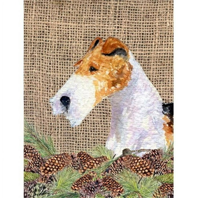 Carolines Treasures SS4069GF 11 x 15 in. Fox Terrier Garden Size Flag