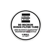 Angle View: 90 Micron | Premium Nylon Rosin Tea Filter Screen Press Tube | 2" x 200" | 1 Roll | Zero Blowout Guarantee | All Micron & Sizes Available
