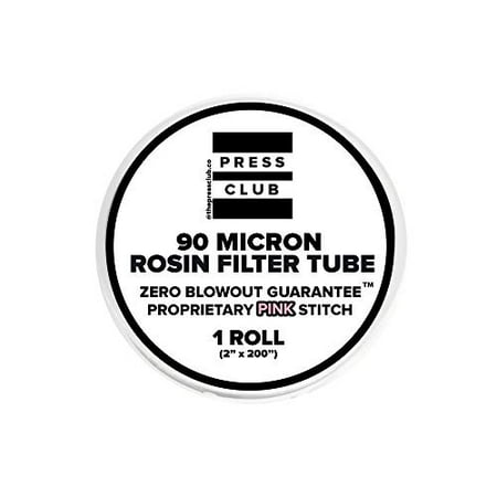 90 Micron | Premium Nylon Rosin Tea Filter Screen Press Tube | 2" x 200" | 1 Roll | Zero Blowout Guarantee | All Micron & Sizes Available