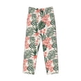 thumbnail image 4 of Xecao Lilies Flowers Men's Straight Lounge Pajama Pants: The Ultimate in Comfortable Sleepwear, 4 of 9