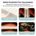 thumbnail image 3 of Fish Travel Portable Square Jewelry Box Organizer for Girls and Women with Ring Earring Necklace Bracelet Storage Display Case Holder, 3 of 6