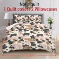 thumbnail image 5 of ZIATUBLES King Size Duvet Cover Set - Soft Bedding with Pink Beige Camouflage Print, Lightweight All-Season Comforter Cover & 2 Pillowcases, Machine Washable Easy Care for Home Dorm, 5 of 8
