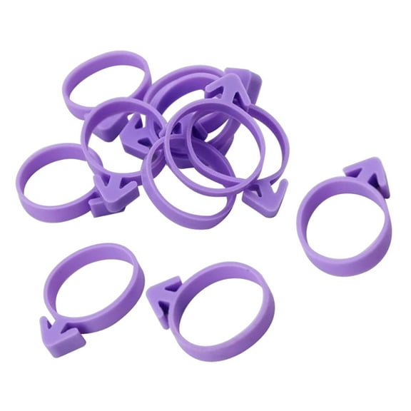 12 PCS Rubber Band Creme Cream Silicone Pastry Bag Cake Decorations Icing Bag Sealing