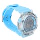 thumbnail image 3 of Reloj electrónico ligero multifunción impermeable deportes coloridos luminosos relojes digitales azul, 3 of 10