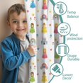 thumbnail image 3 of Blackout Kids Curtains,Colorful Princess Castle Pattern Childrens Insulated Curtains Set Of 2,Bedroom Essentials,Toddler Room Decor 42"x54", 3 of 5
