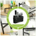 thumbnail image 3 of Over The Sink Dish Drying Rack,25.9"-33.4" Large Stainless Steel Dish Drying Rack Drainer, Expandable Height & Length 2 Tier Dishes Racks for Kitchen Counter Organizer, 3 of 7