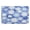 Blue and White Snowflake, variant on 32"x20" Door Mat Mat Absorbent & Non-Slip Entryway Rug Washable Floor Mat Snowman Next To Christmas Tree