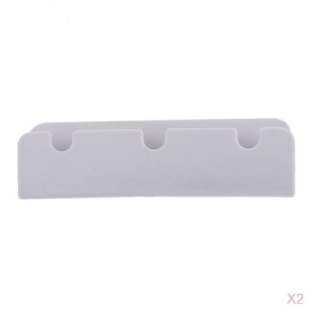 jinwen 2Pcs Boat Seat Hook Clips Parts Mountings for Rib Dinghy Raft Yacht Gray