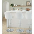 thumbnail image 4 of LumiSource Diana Adjustable Barstool - Set of 2, 4 of 10