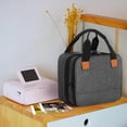 thumbnail image 1 of Bolsa Para Impresora Fotográfica, Bolsa De Transporte Para Impresora Fotográfica, Asas Resistentes, Bolsillos De Poliéster, Portátil Para Viajes, 1 of 7