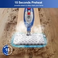 Moolan Steam Mop, 12in1 Floor Cleaning Machine, Detachable Steamer Mop for Tile Floors, Blue