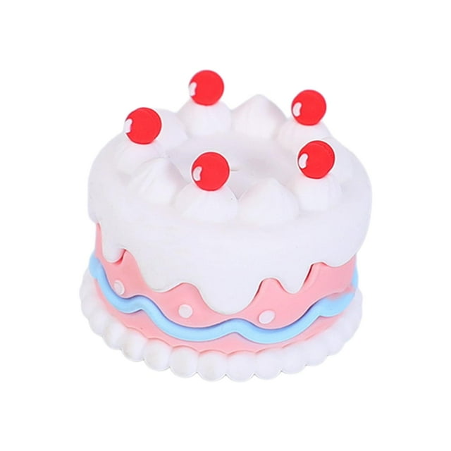 Favores de fiesta de pasteles,juguete sensorial mini pastel para niños y niñas,Favores de fiesta de juguete de novedad de pastel suave para niños,Juguete relajante Juguete divertido Regalo