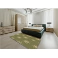 thumbnail image 5 of Ahgly Company Machine Washable Indoor Square Transitional Brass Green Area Rugs, 8' Square, 5 of 7
