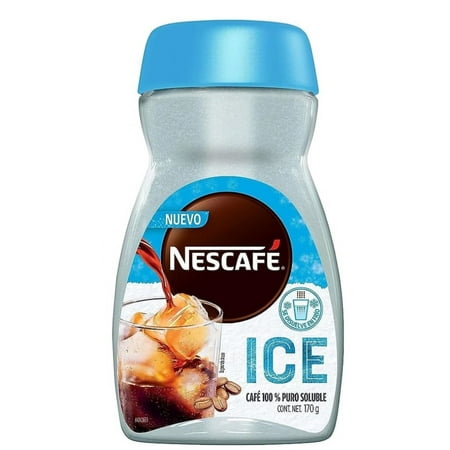 Nuevo Nescafe ICE - Cafe 100% Puro Soluble 170g