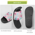 thumbnail image 7 of GZHJMY Stylish Slides for Women Men, Mermaid Pattern Star Print Style Soft Flexible Slip-on Sandals Slippers, 7 of 7