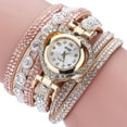 thumbnail image 1 of Pulseras para mujer, regalos para mujer CCQ Reloj de pulsera analógico de cuarzo con esfera de cristal y diamantes de imitación vintage para mujer, 1 of 2
