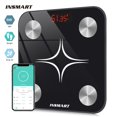 thumbnail image 2 of INSMART Body Fat Scale Digital Scale for Body Weight Balance Smart Wireless Bathroom Scales Floor Composition Analyzer Bluetooth Gao Jinjia LED, 2 of 2