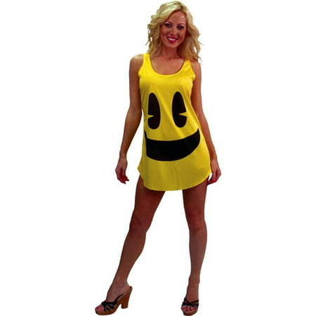 Pac-Man Deluxe Costume Tank Costume Dress Adult/Teen