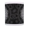 thumbnail image 3 of ThisWear Mandala Gifts Mandala Cup Mandala Set Mandala Designs 11 ounce 2 Pack Coffee Mugs & Gray, 3 of 4