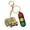 Style Three, variant on School Bus Keychain Bag Charm Handbag Backpack Bag Pendant Charm Car Keyring Traffic Light School Bus Keychain Charm