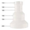 thumbnail image 2 of Ventilation Pipe Reducer Adapter Pipe Air Duct Adapter Pipe Connector for Inline Ventilation System(200mm to 150mm) s202412243880, 2 of 5
