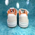 thumbnail image 4 of Ad-id-as Forum Low White True Orange men's Retro Leather Low Top Shoes Size 9.5, 4 of 5