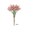 thumbnail image 2 of Ramo artificial de gypsophila (aliento de bebé) | Arreglo de tallos de flores artificiales para decoración del hogar | Decoración floral de plástico para la mesa de la sala, 2 of 6