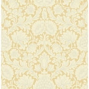 Brewster Home Fashions Brewster Bamburg Mustard Floral Wallpaper
