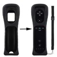 thumbnail image 4 of Lactivx 2X Wii Silicone case cover with Wrist Strap for Wii Remote controller (Black), 4 of 5