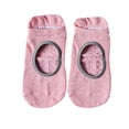 thumbnail image 2 of Ladies' Solid Color Backless Grip Socks Yoga Ankle Sports Socks Ladies' Anti Slip Slippers Socks, 2 of 3