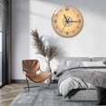 thumbnail image 3 of Abbracc Wall Clock Decorative Wall Watch Clocks frame B gold frame, 3 of 8
