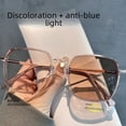 thumbnail image 1 of Las gafas que cambian de color para mujer previenen la miopía por luz azul, se pueden equipar con gafas de sol de verano automáticas fotosensibles, 1 of 2