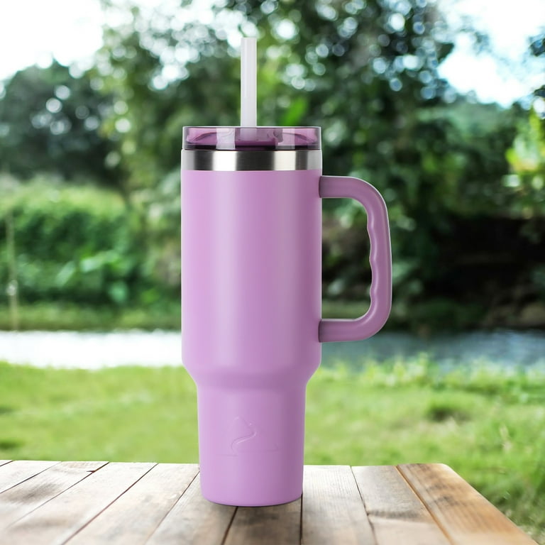 Ozark Trail 40 oz Insulated Stainless Steel Tumbler with Handle in