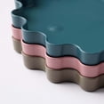 thumbnail image 3 of Bloem Wave 6" Diameter Resin Saucer Tray: Charleston Green - Matte, Decorative, Indoor and Outdoor, 3 of 4