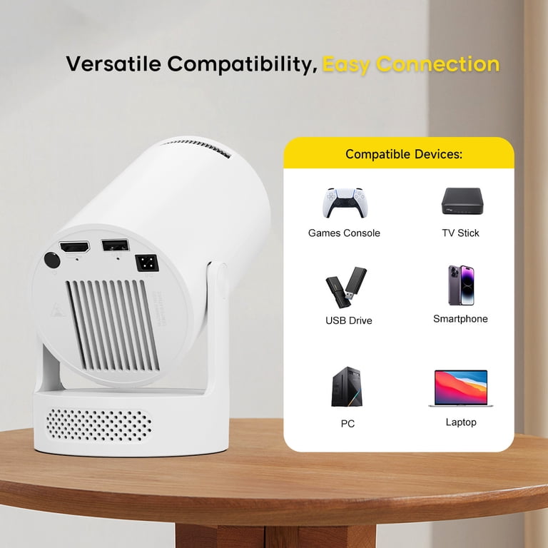 Magcubic HY300Pro+ Mini Projector with WiFi 6 photo 8