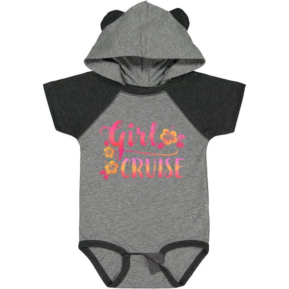 Inktastic Girl Cruise with flowers Girls Baby Bodysuit