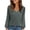 Army Green, variant on yillto Womens Sweaters Lace Long Sleeve V Neck Knit Fashion Tops Lightweight Dressy Trendy Sweater