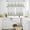 Green, variant on Red Coastal Shell Kitchen Curtains Sets for Windows 24 Inch Length, Nautical Seahorse Coral Stripes Rod Pocket Window Treatments Tier Curtains and Valances Set for Bedroom/Bathroom