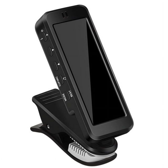 Guitar Tuner Large LCD Screen Metronome Generator with Clip for Chromatic Guitar Ukulele Violin